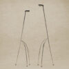 stainless steel standing design floor lamp. Perfect for home decor