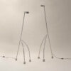 stainless steel standing design floor lamp. Perfect for home decor