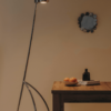 stainless steel standing design floor lamp. Perfect for home decor